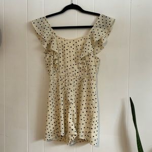 Polka dot romper